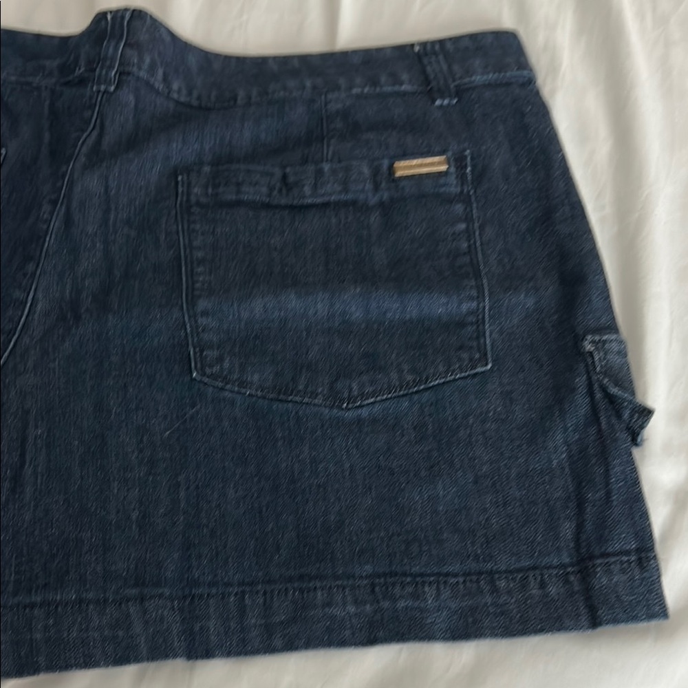 White House Black Market Blue Cargo Shorts - Picture 8 of 12